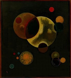 Heavy Circles by Wassily Kandinsky